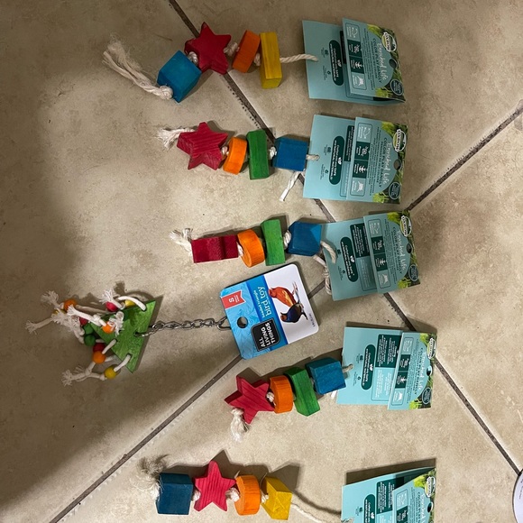 Wood chew toys